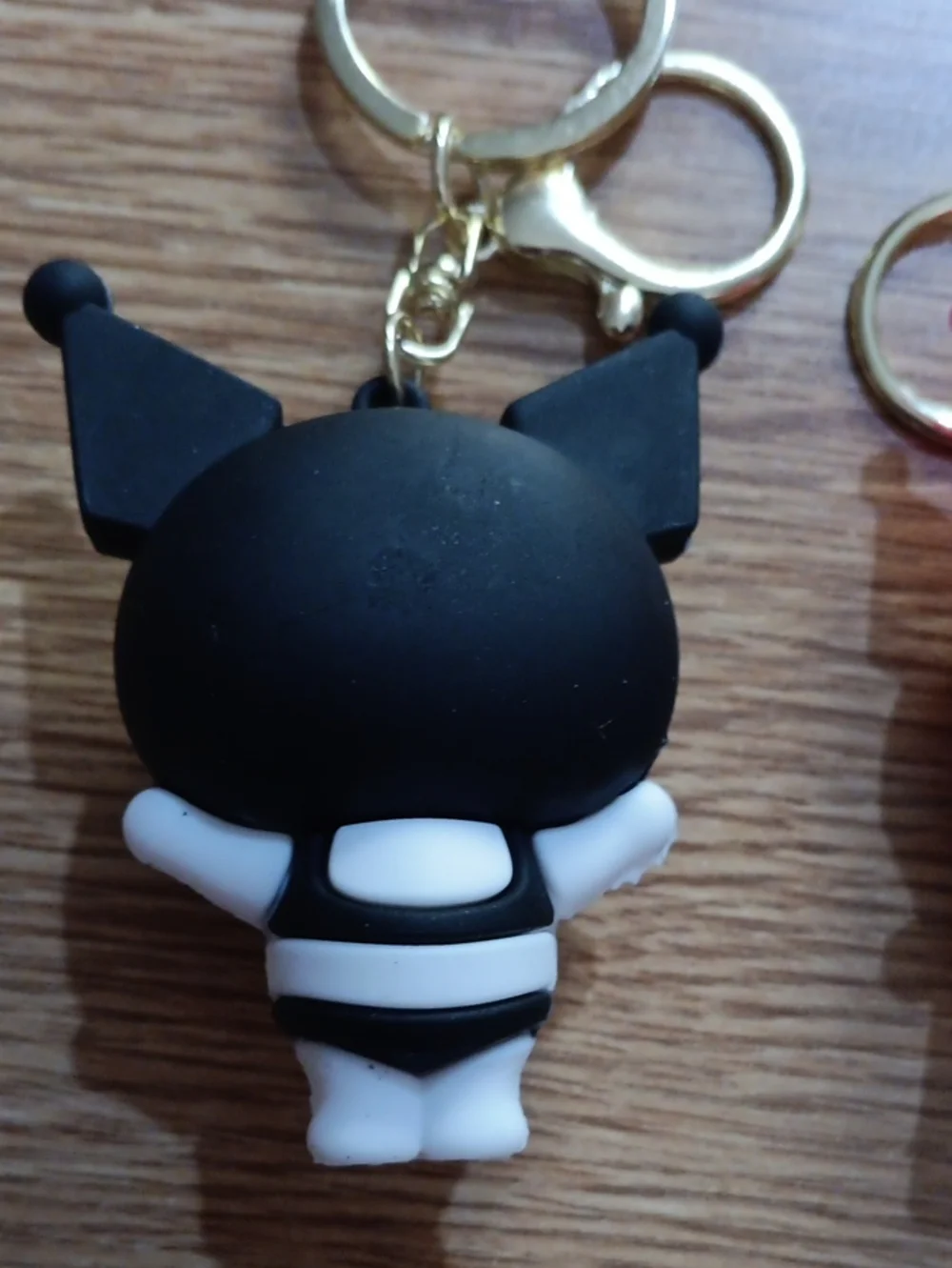 Kuromi Keychain And Mini Noteboon Bundle
